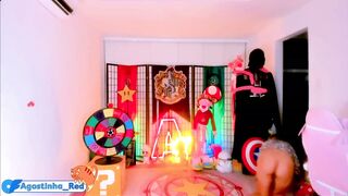 Agostinha_Red - Private  [Myfreecams] Online audience Vibrant hair Slender frame metal