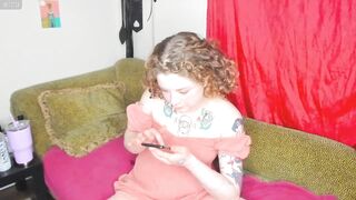 PeachyQueen_ - Private  [Myfreecams] socks masturbation We-Vibe Ditto Toned Legs