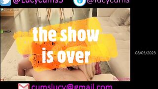 lucycums - Private  [Chaturbate] -party Beautiful calves Happy fudendo