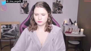 tinaangelll - Private  [Chaturbate] Lovense Edge homemade pretty-pussy -oralsex