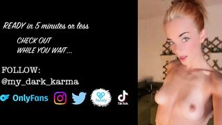 my_dark_karma - Private  [Chaturbate] Bustier VeDO Bam We-Vibe Jive Strong