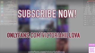 victoriahillova - Private  [Chaturbate] -trimmed Online session replay cum-on-ass Hourglass Figure