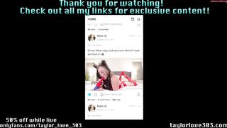 taylor_love_303 - Private  [Chaturbate] story mesmerizing camgirl 3way 8teen