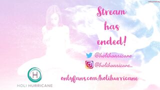 holihurricane - Private  [Chaturbate] upskirt tender pvts machine