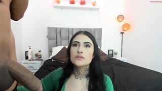 sweetdevils_666 - Private  [Chaturbate] sexygirl food balls-licking no-condom