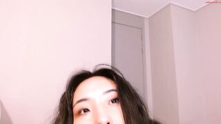 monaminso - Private  [Chaturbate] usa mesmerizing camgirl cum-in-pussy G-string