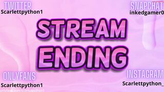 scarlettpython1 - Private  [Chaturbate] Kiiroo Pearl fiery stimulation tats gameplay