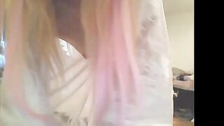 ravebunni - Private  [Chaturbate] trimmed -fuck Sports bra stripping