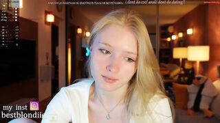 bestblondiiecb - Private  [Chaturbate] exhibition Video chat cumfacial ass