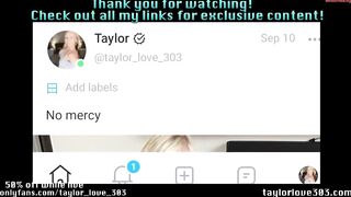 taylor_love_303 - Private  [Chaturbate] Tracey Cox Supersex throat Dreamy eyes Radiant body