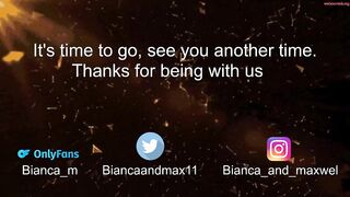 bianca_and_maxwell - Private  [Chaturbate] kink Lovehoney Ribbed Sensual Glass sexy buttocks hotgirl