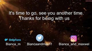 bianca_and_maxwell - Private  [Chaturbate] kink Lovehoney Ribbed Sensual Glass sexy buttocks hotgirl