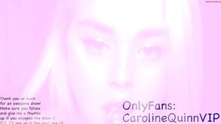 carolinareaper222 - Private  [Chaturbate] Recorded cam session Racerback bra hardcore-fuck Stunning silhouette