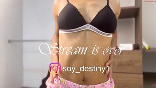 soy_destiny - Private  [Chaturbate] facial-cumshot big-booty Camgirl session footage bigass