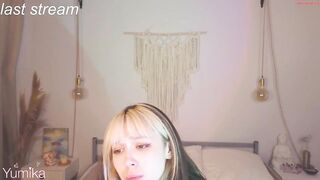 y_u_m_i_k_a - Private  [Chaturbate] tease Gorgeous globes Dreamy Eyes animated