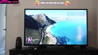 AmberPeach - Private  [Myfreecams] OhMiBod Lovelife Cuddle play mouth