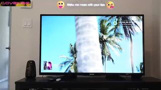 AmberPeach - Private  [Myfreecams] OhMiBod Lovelife Cuddle play mouth