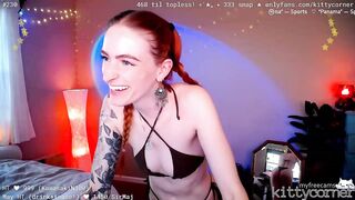 KittyCorner - Private  [Myfreecams] Shapely Thighs Fiery Play missionary-position-porn