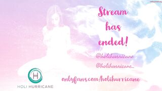 holihurricane - Private  [Chaturbate] pantyhose gorgeous buttocks Luscious bust