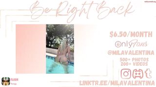 milavalentinax - Private  [Chaturbate] anal-play oldman curvy-body