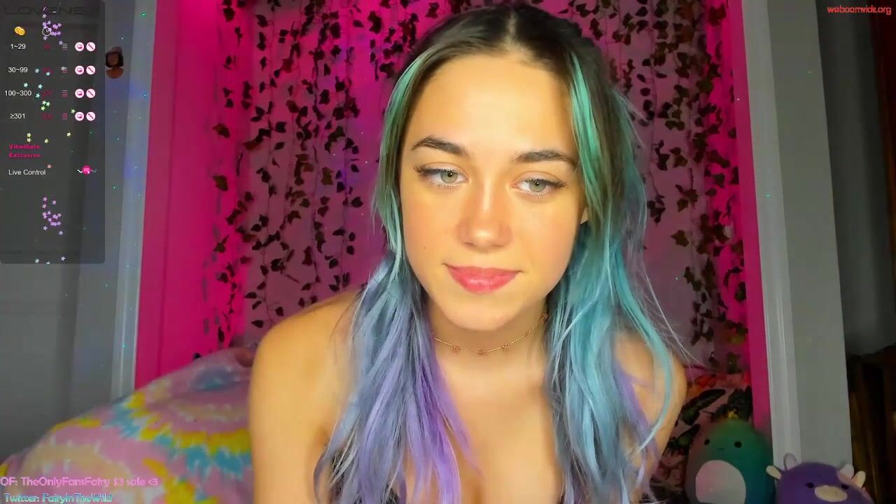 Fairyinthewild - Private [Chaturbate] barely-legal nipplesclamps tiny