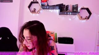 thecosmicgirl - [Chaturbate Record] bunduda Captivating cantaloupes Stunning scoops socks