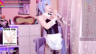 yourcutewaifu - [Video] camera cam show fitness young