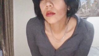 asiandreamshy - [Video] long hair huge dildo adult step daughter