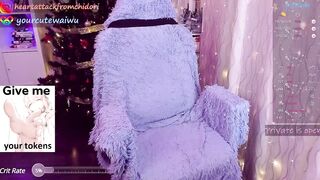 yourcutewaifu - [Video] adorable gorgeous footjob belly