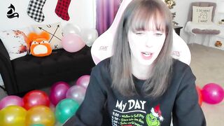 foxy_gamer - [Video] balloons cosplay naughty movie