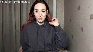 sweetmiaa - [Video] atm private show armpits cum