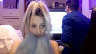 kittyndaddy757458 - [Video] braces lush squirt dildo fucking