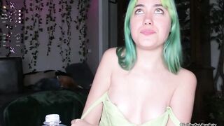 fairyinthewild - [Video] dirty talk toes huge dildo hair pussy