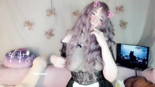 oh_pichuu - [Video] natural sex toy long hair anal fuck