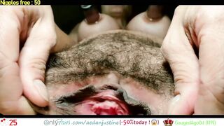 aedanjustine - [Video] big ass spank big lips dirty talk