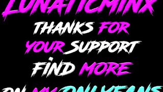 lunaticminx - [Video] face fucking onlyfans smile teen