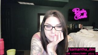 busty_geek48 - [Video] big nipples big clit tiny spank