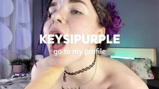 keysipurple  - Record  [Chaturbate] cosplay Busty porra facesitting