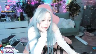 littleflufflepuff - [Video] dirty talk solo strapon wet