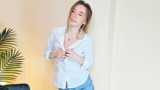 katrin_tangerine - [Video] joi European busty spit