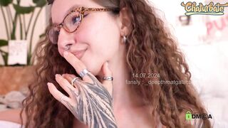 _deepthroatgalactica - [Chaturbate Video] flexible long hair heels deep throat