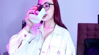 violet_smile_ - [Stripchat Video] big-tits-redheads colombian deepthroat redheads