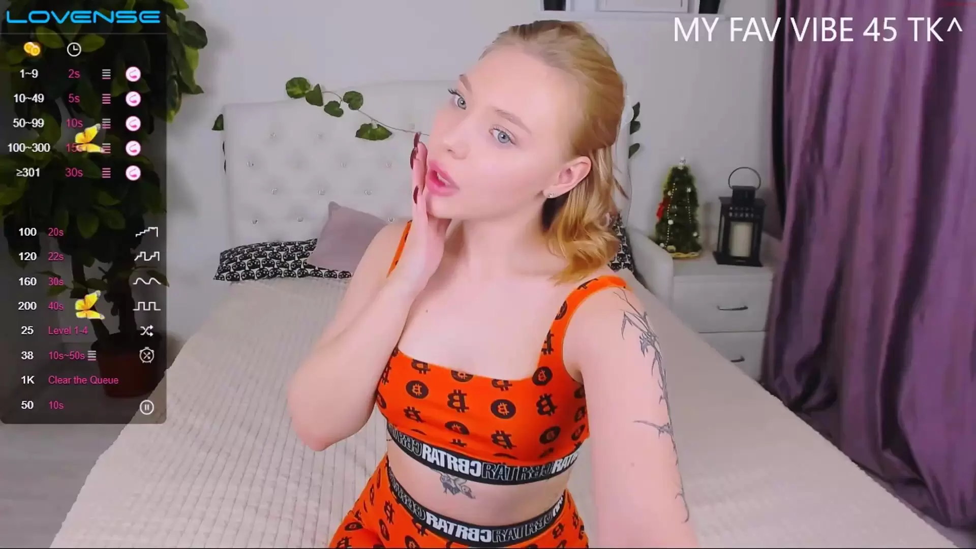 Lace and skin with an unprofessional charm