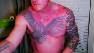 CloudyMuscleX - Strip Porn Stream brunettes tattoos trimmed masturbation