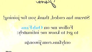 jiwon4u - Live Chaturbate Webcast replay sporty slender fullbush