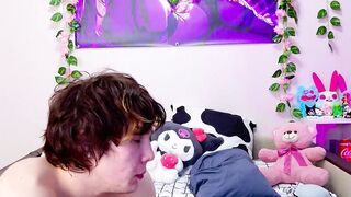 night_angell - Live Chaturbate sissification cameltoe smoking nerd