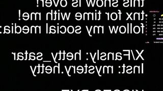 hetty_satar - Live Chaturbate Online broadcast cumshow analshow tail