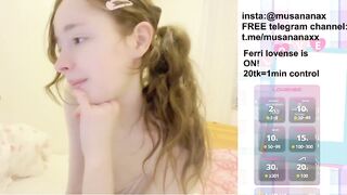 musananax - My Stripchat Stream petite interactive-toys-young shaven petite white