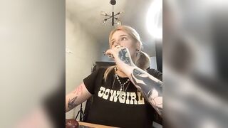 DriveThruCiri - My Stripchat Stream big-ass-big-tits big-ass-white dildo-or-vibrator-big-tits new-blondes blondes-creampie