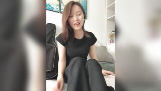 Mile-m - My Stripchat Stream petite-asian flashing topless-asian nylon striptease